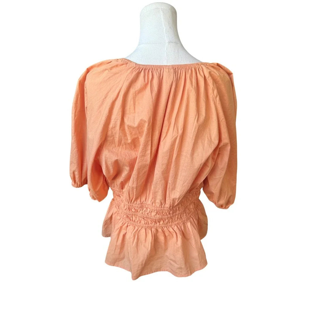 Old Navy orange smocked